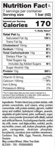 Proti Caramel Nut Protein Bar #2